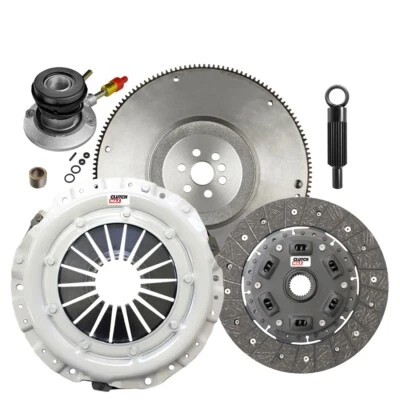 OEM HD CLUTCH KIT+ SLAVE CYL+ FLYWHEEL for 96-01 ISUZU HOMBRE PICKUP X XS 2.2L - Image 1 of 4