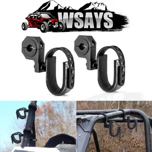 For Kawasaki Mule 3000 4000 3010 4010 WSAYS UTV Steel Gun Rack Holder Roll Clamp - Foto 1 di 5