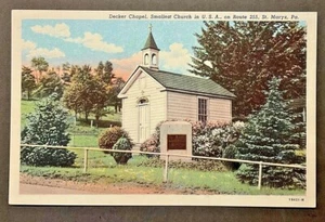 St. Mary's PA View of the Decker Chapel Smallest Church in U.S.A - Picture 1 of 2