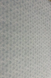 New Waverly Inspirations Cotton Sewing Fabric Blue & White Design 3+ Yards x 50” - Picture 1 of 2
