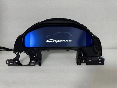 Cuadro de instrumentos velocímetro digital LCD para automóvil Porsche Cayenne 2011-2017 Foto 1 de 4