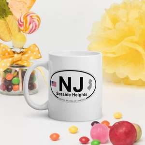 SEASIDE HEIGHTS NJ COFFEE MUG 11OZ - Picture 1 of 3