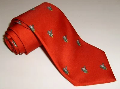 Corbata de Navidad Surrey Roja Vacaciones Para Hombre Novedad Corbata Papá Noel Todo 57" x 3.5" Foto 1 de 2