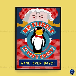 MR FLIBBLE IS VERY CROSS! Quarantined Rimmer Red Dwarf Poster Print (3 Sizes) - Picture 1 of 6