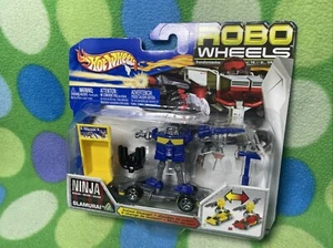 New 2002 Mattel Hot Wheels Robo Wheels Transformautos Ninja Slamurai - MIP - Picture 1 of 6