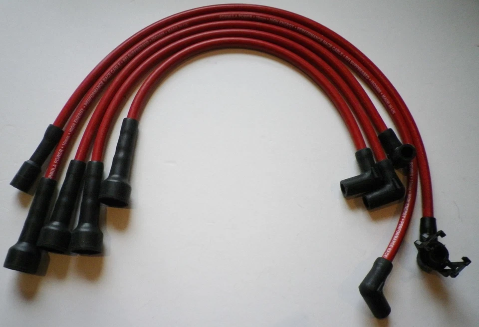 Volvo 440 460 1.7 Renault 21 Formula Power 10mm Rennen Leistung Kabel Satz - Bild 1 von 1