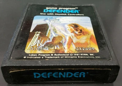 Vintage DEFENDER for the Atari 2600 Cart Only - Image 1 of 2