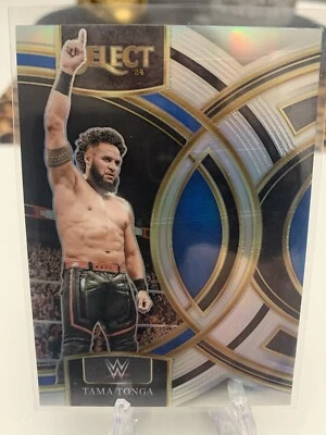 2024 WWE Panini Select Tama Tonga Premier Level Silver Prizm #146 - Image 1 of 2