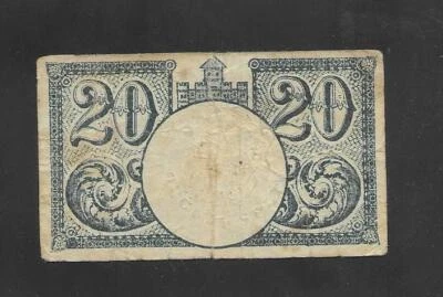 CROATIA, Town of Split (Spalato) -  20 HELERA / Heller, 1919,  circulated - Image 1 of 2