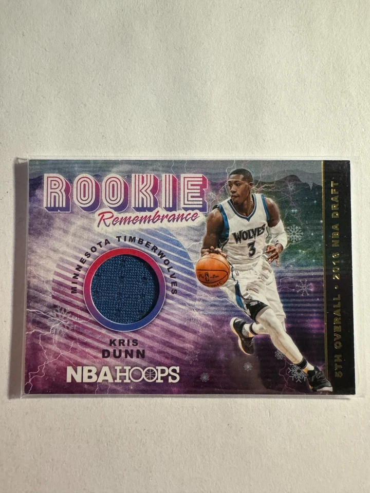 K186,399 - 2018-19 Hoops Rookie Remembrance Relics #39 Kris Dunn Jersey - Image 1 of 1