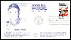 1984 Roberto Clemente Fdc- Mets Willie Mays 3000 Hits Dbd Cachet