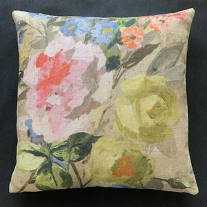 Designers Guild Fabric Cushion Cover VERONESE OCHRE 43 x 43cm (17") Floral - Picture 1 of 4