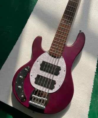 Best-selling 5 Strings Left Handed Electric Bass Guitar with Chrome Hardware - Image 1 of 4