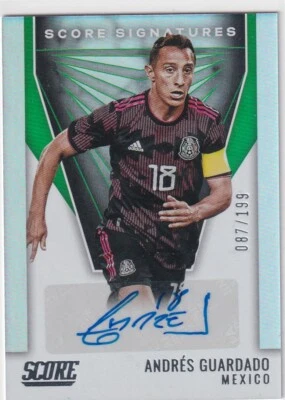 Panini FIFA Score 2021-22 No. SS-AG Andres Guardado Autograph 87/199 - Image 1 of 2