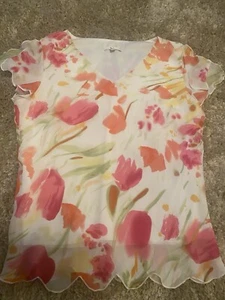 Very Pretty Klass Exellent Blouse Size 18 - Picture 1 of 4