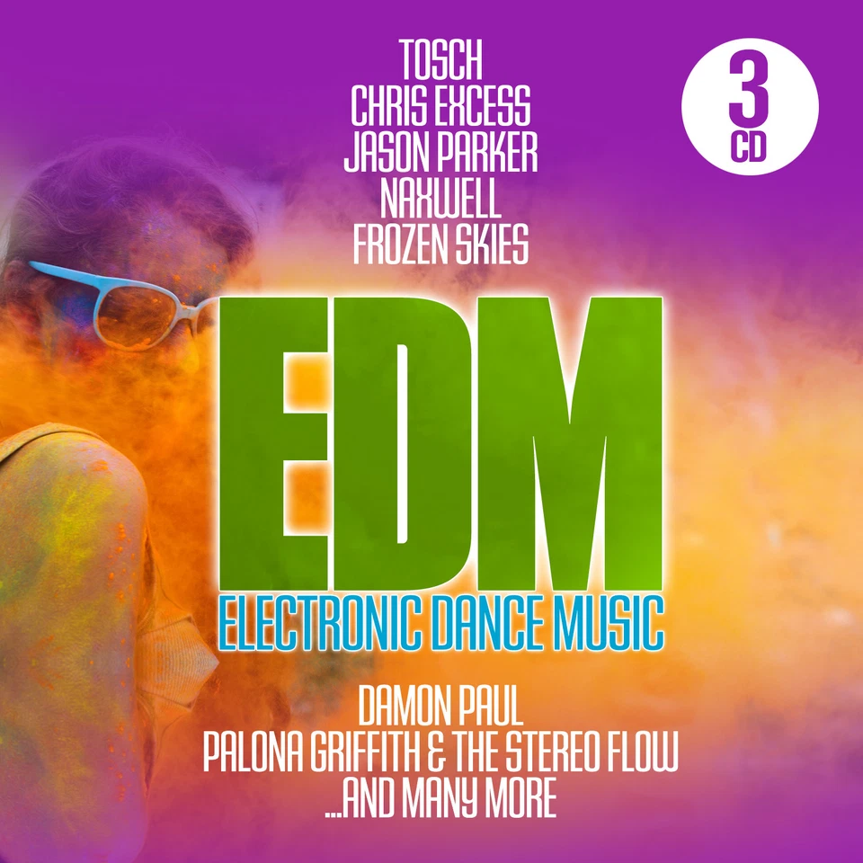 CD EDM Electronic Dance Music By Various Artists 3 CDs - Image 1 of 1