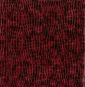 Komodo Cabernet Red Crocodile Glaze Textured Vinyl Upholstery Fabric 7448-860 - Picture 1 of 1