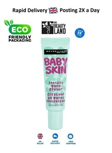 Maybelline Baby Skin Instant Pore Eraser Matte Transparent Primer, 22ml *Sealed* - Picture 1 of 6