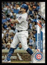 2020  Topps #119a Kyle Schwarber Chicago Cubs Baseball card