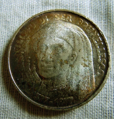 SAN MARINO 1000 Lire 1977  Silver - Birth of Brunelleschi -UNC FDC  N2 - Image 1 of 2