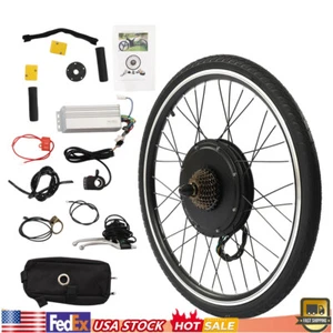 26'' E Bike Conversion Kit Electric Bicycle Rear Wheel Conversion Kit 48V 1000W - Picture 1 of 14