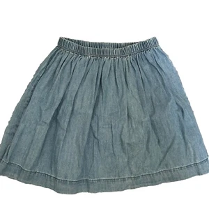 Girls Gap Kids Blue Knee Length Skirt Size XXL (14-16) - Picture 1 of 3
