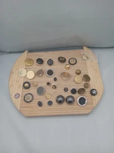 Tory Burch Replacement Buttons 33 All Different Sizes Scuffs And Scratches.  - Picture 1 of 7