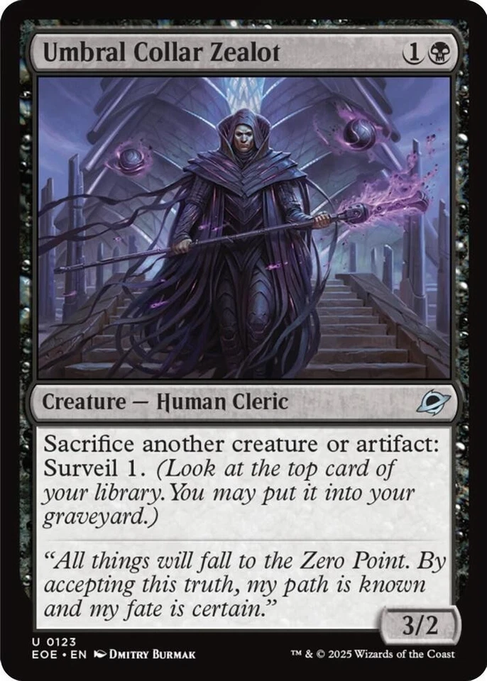 1x Umbral Collar Zealot - Edge of Eternities - NM  -  MTG - Image 1 of 1