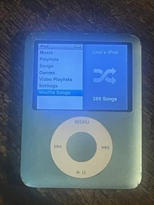 Apple iPod nano 3rd Generation Green. AS IS FOR PARTS OR REPAIR READ - Picture 1 of 15