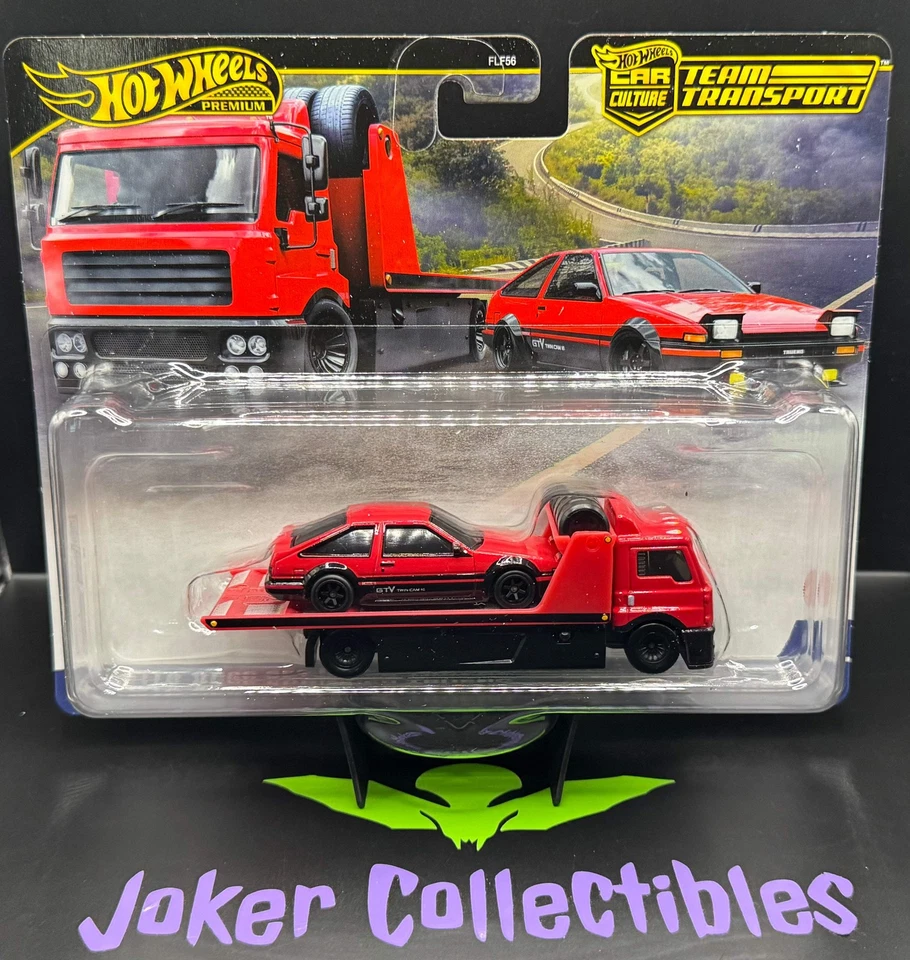 Hot Wheels Team Transport Toyota AE86 Sprinter Trueno & Fleet Street #84 - Image 1 of 1