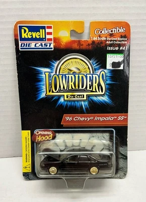 Revell Lowriders Issue 41 Black '96 Chevy Impala SS Die-Cast Car NEW - Image 1 of 4