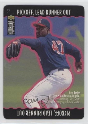 1996 Collector's Choice You Make the Play Lee Smith (Pickoff Lead Runner Out) - Image 1 of 2