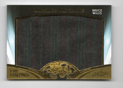 Pop Century 2016 Leaf Marquee Materials Wardrobe Swatch MM-03 Bruce Willis - Image 1 of 4