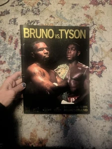 Bruno vs Tyson Official Boxing Programme March 1996 MGM Collectible Vintage - Picture 1 of 4