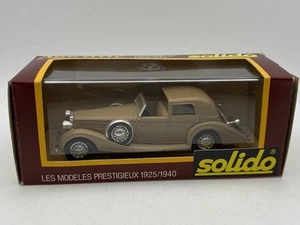 SOLIDO Delage D8 120 1939 Coupé de Ville 1:43 modellino diecast Ref: 1151 - Foto 1 di 3