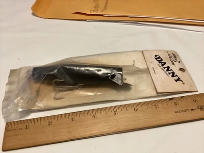 Vintage New Gibbs Lures Danny The Original Saltwater Wooden Fishing Plug Lure - Image 1 of 3