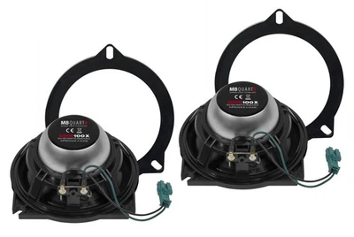 MB Quart QMB100X 2-way coaxial speakers compatible with BMW E, F, G models - Image 1 of 4