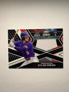 DYLAN CREWS; Material Card Insert; 2023 Panini Elite Extra Edition; FR-DCR - Bild 1 von 2