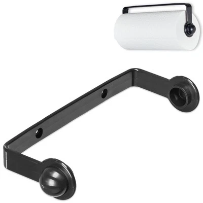 Toallero de papel Spectrum para debajo del gabinete - Soporte de pared colgante para cocina Foto 1 de 4