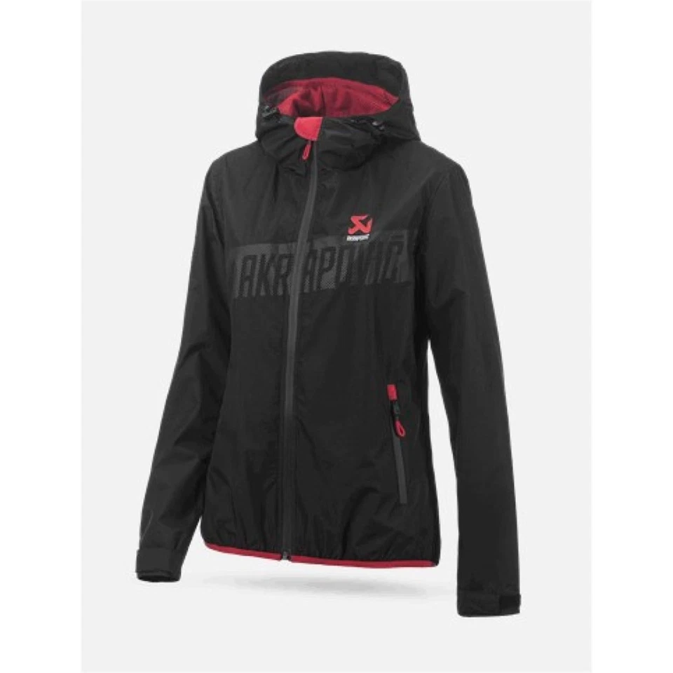 Akrapovic Womens Black Corpo Windbreaker XL 802232 - Image 1 of 3