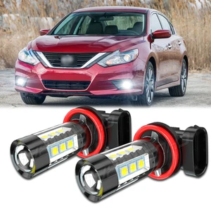 For 2007-2018 Nissan Altima 2X LED Fog Light Bulbs H8 H11 Fog Light Bulb White - Picture 1 of 11
