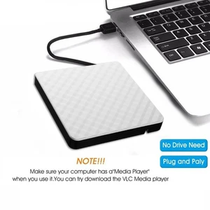 External  BurnerCD DVD Drive USB 3.0 Writer Burner Player For PC Laptop - Picture 1 of 6