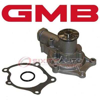 GMB Water Pump for 1989-1992 Mitsubishi Mirage 1.6L L4 - Coolant Antifreeze qg Foto 1 de 4