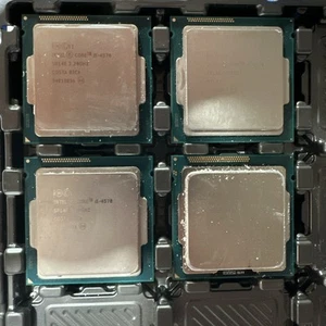 Intel Core Mixed Lot Of 4 - i5-3470 SR0T8 & 4570 SR14E 3.20GHz Desktop CPU - Picture 1 of 4