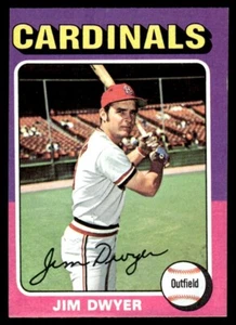 Topps Mini Jim Dwyer 1975 radiocontrol St. Louis Cardinals #429 - Imagen 1 de 2