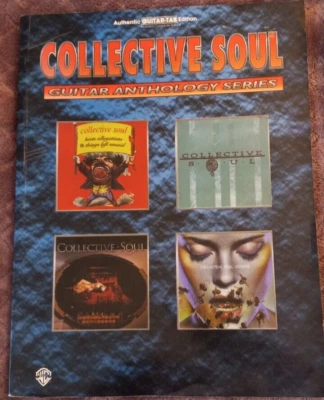 COLLECTIVE SOUL (GUITAR ANTHOLOGY) Authentic Guitar-Tab Series - Image 1 of 3