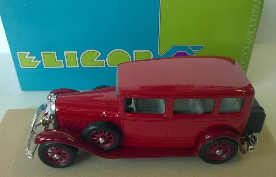 ELIGOR 1:43 AUTO DIE CAST TALBOT PACIFIC 1930 LIMOUSINE ROSSO ART 1036 - Immagine 1 di 1
