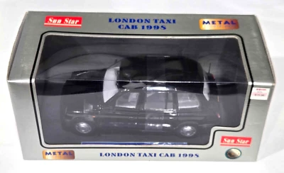 SUN STAR 1:18 SCALE LONDON TAXI CAB DIE CAST MODEL - Image 1 of 4
