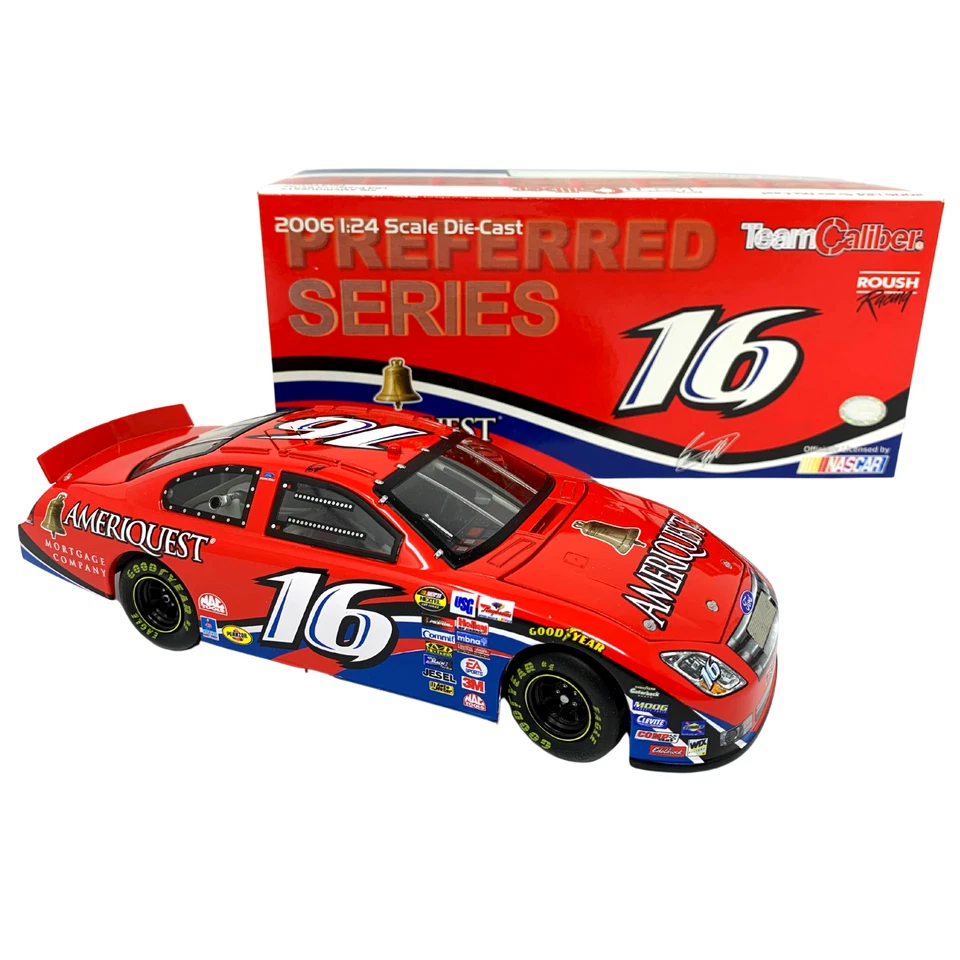 Team Caliber Preferred Nascar Greg Biffle Ameriquest Fusion 1:24 Diecast - Imagem 1 de 4