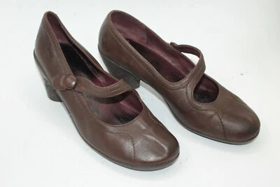 Camper Mujer Zapatos Talla 7.5 Europa 38 Cuero Marrón S9278 - Imagen 1 de 4